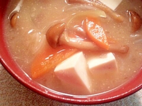 なめこと豆腐☆味噌汁